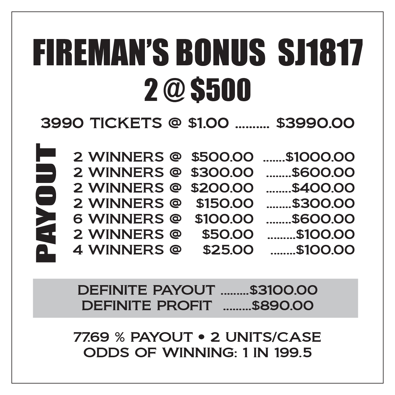 Fireman's Bonus