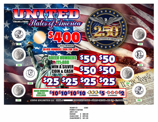 Silver City – 4 Dollars & 4 Halves (2280)