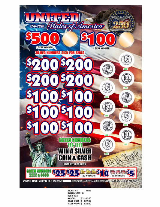 Silver City – 10-10 Halves (4000)