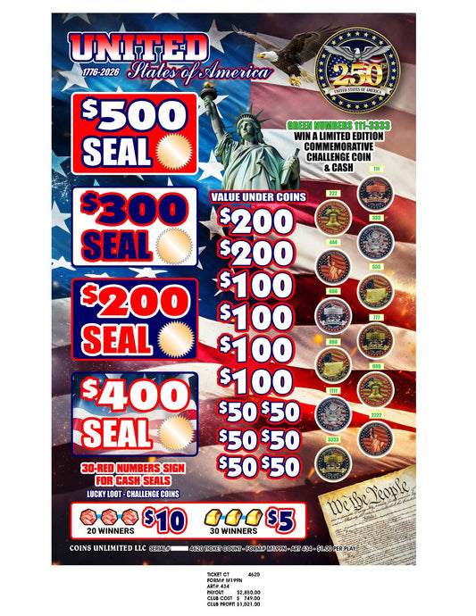 Lucky Loot – Challenge Coins (4620)