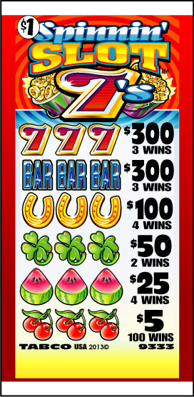 Spinnin' Slot 7's (9333)