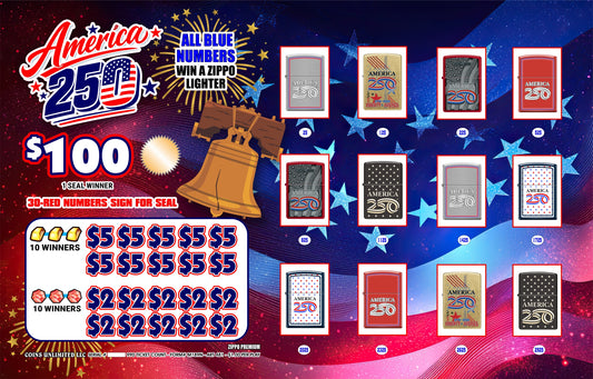 America 250 – Zippo Premium (990)