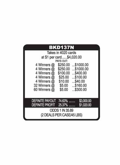 Bucks in a Row ($1)