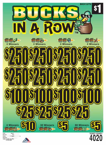 Bucks in a Row ($1)