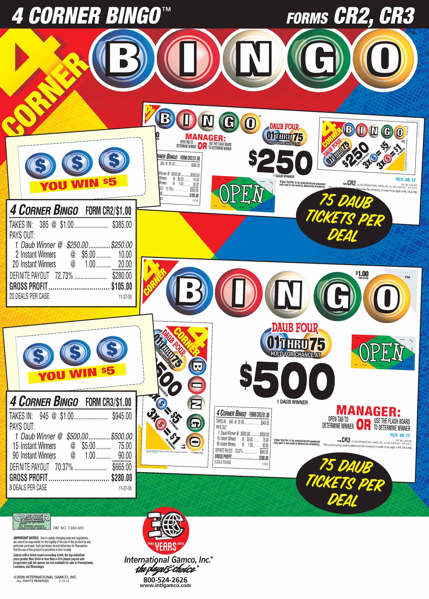 4 Corner Bingo (385)