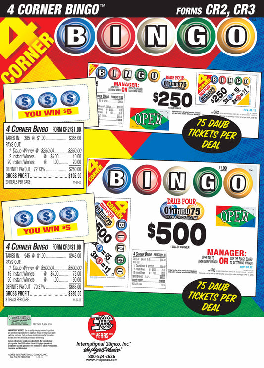4 Corner Bingo (385)
