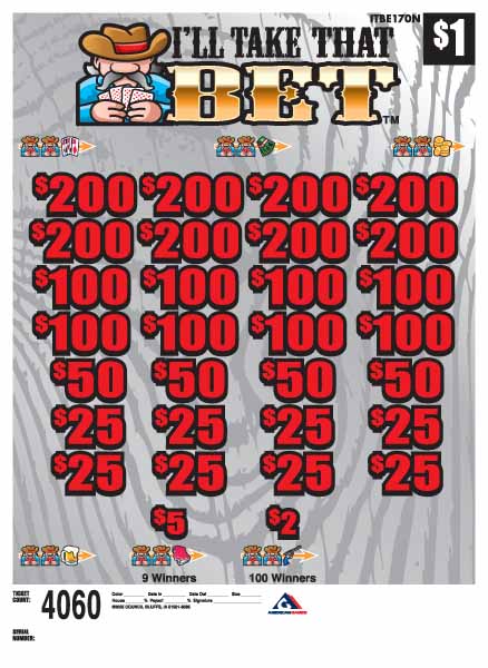 I'll Take That Bet (4060)