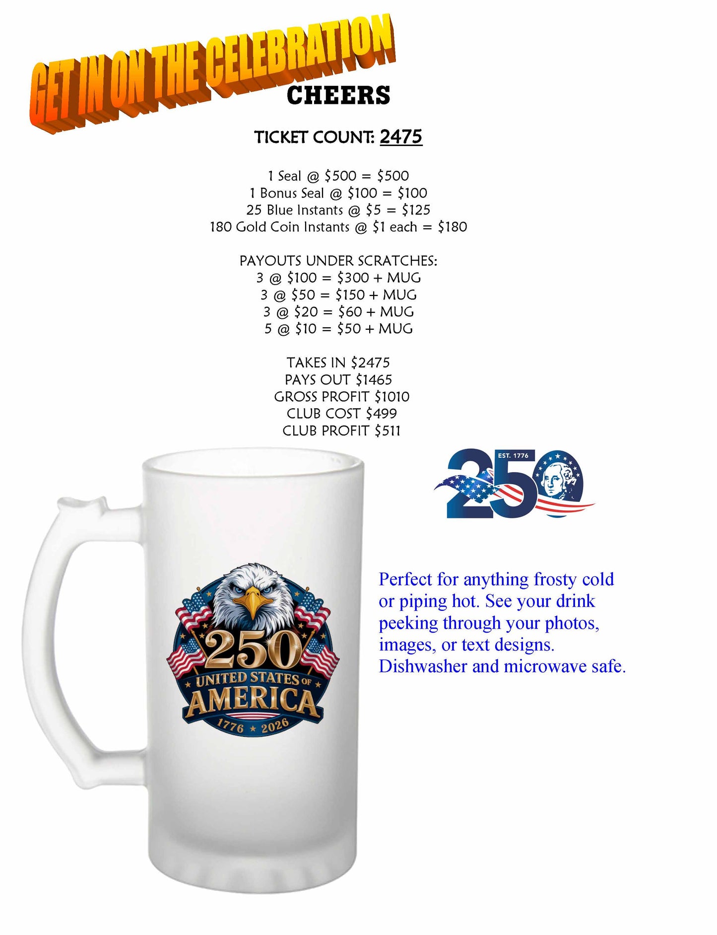 American 250 – Cheers (2475)
