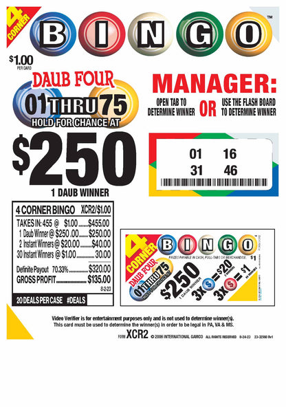 4 Corner Bingo (455)